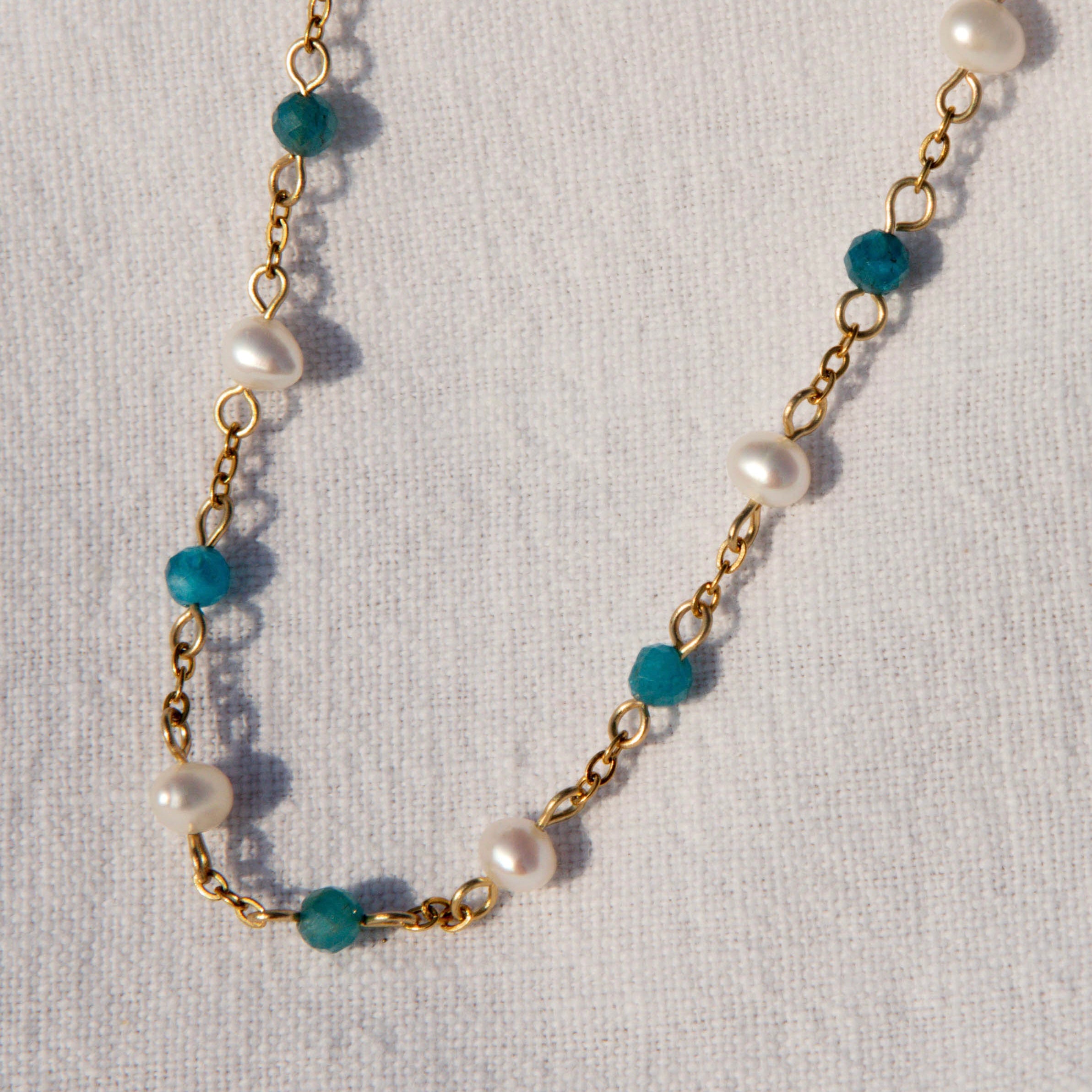 Bracelet douceur - perles d’eau douce x facettes