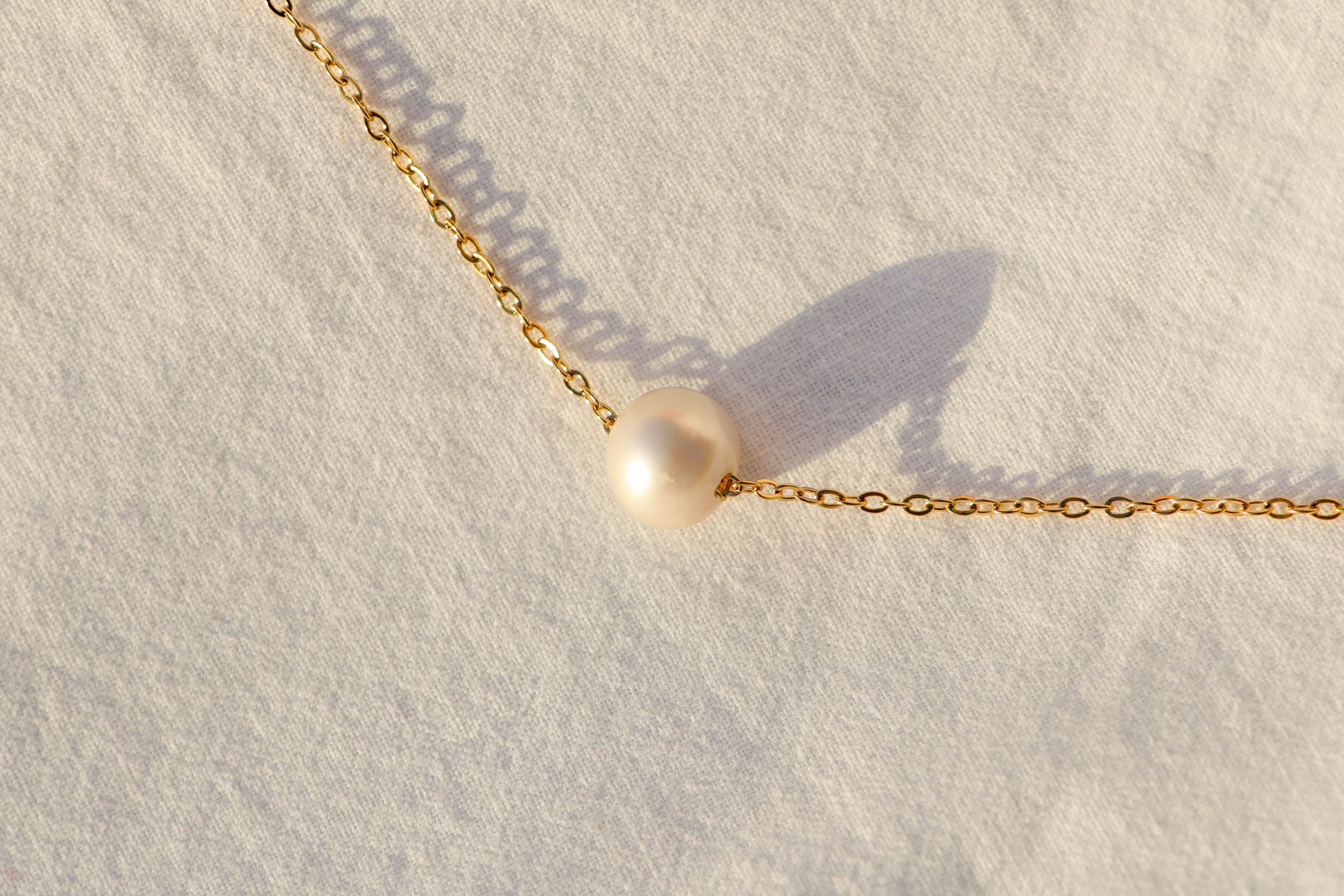 Collier ras de cou - pierre fine boule 8mm