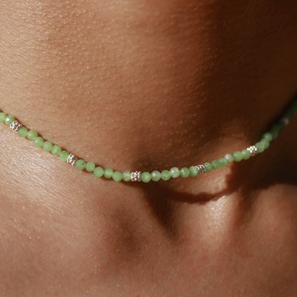Bracelet petites pierres à facettes