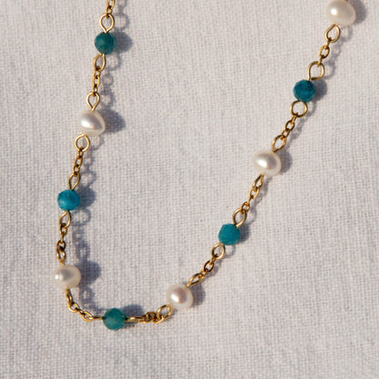 Bracelet douceur - perles d’eau douce x facettes